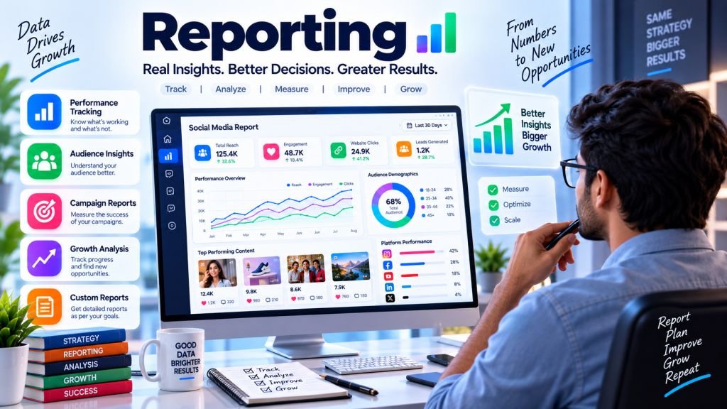 Social Media Community Management and Analytics Reporting Delhi