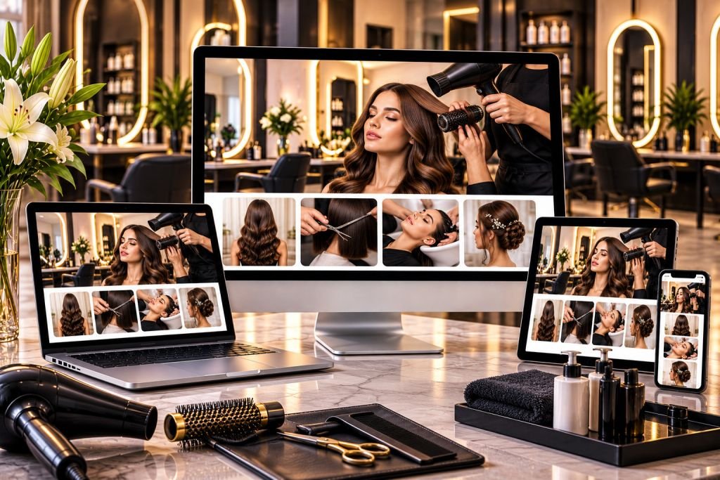 Salon Professional Products E-Commerce Website Delhi