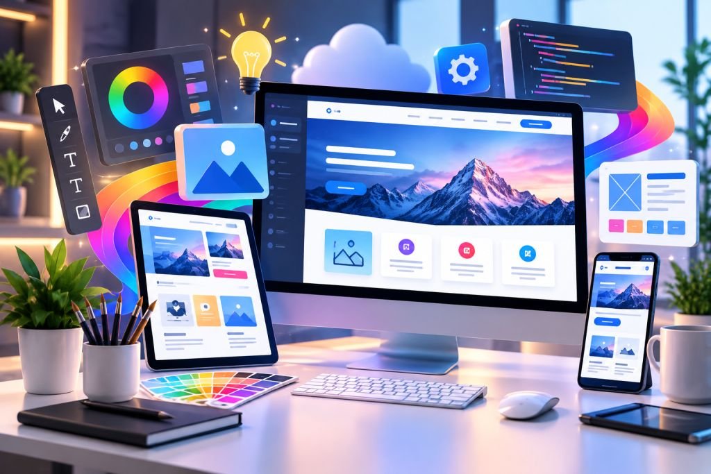 Top Website Designing Company in Faridabad - Creative UI UX Mockup